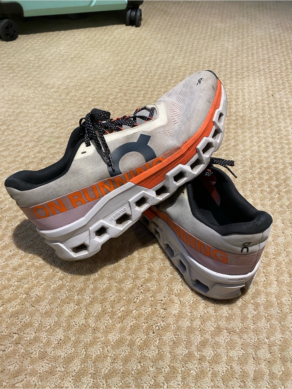 On cloudmonster size 11